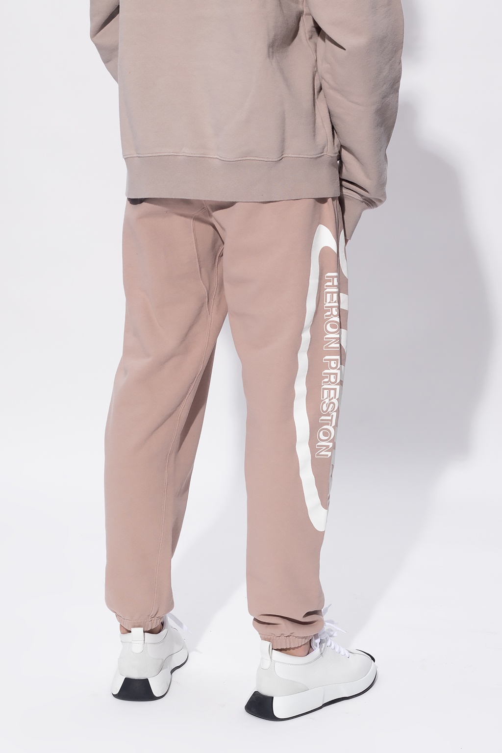 Heron Preston Logo-patched sweatpants